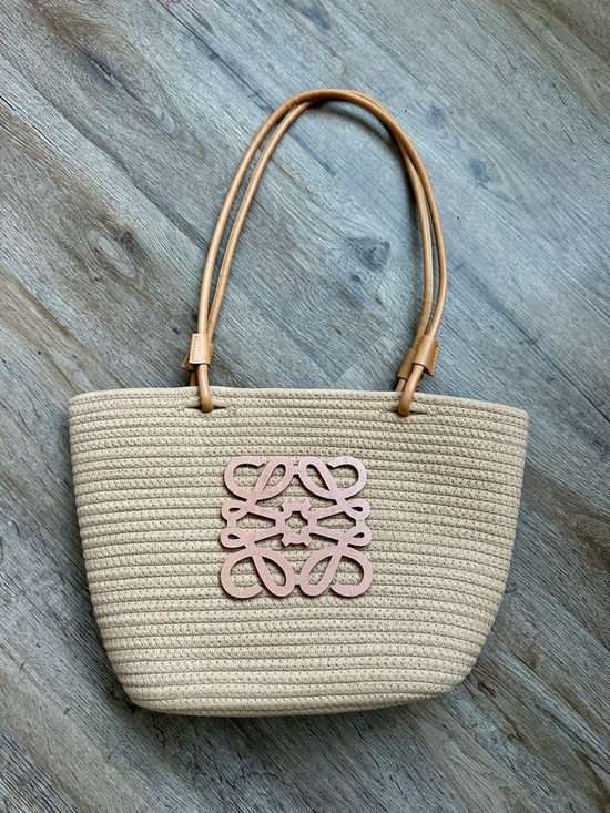 Loewe Handbags - Woven Straw Tote Bag